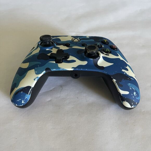 Microsoft Xbox One Power A Wired Controller Night Cloud Camouflage No Cord - Picture 2 of 9
